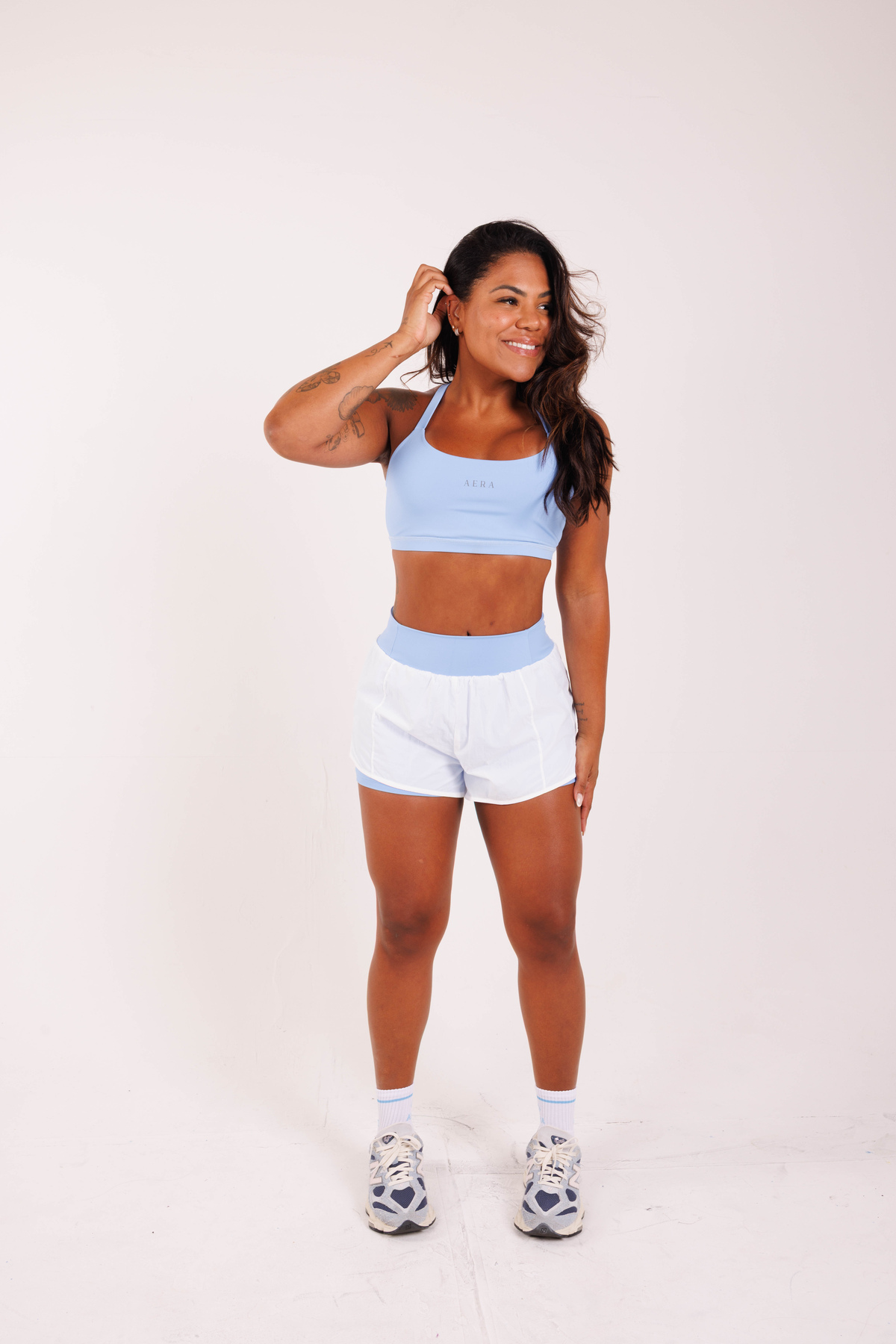 Cadence Running Short na cor Azul-céu, foto 7